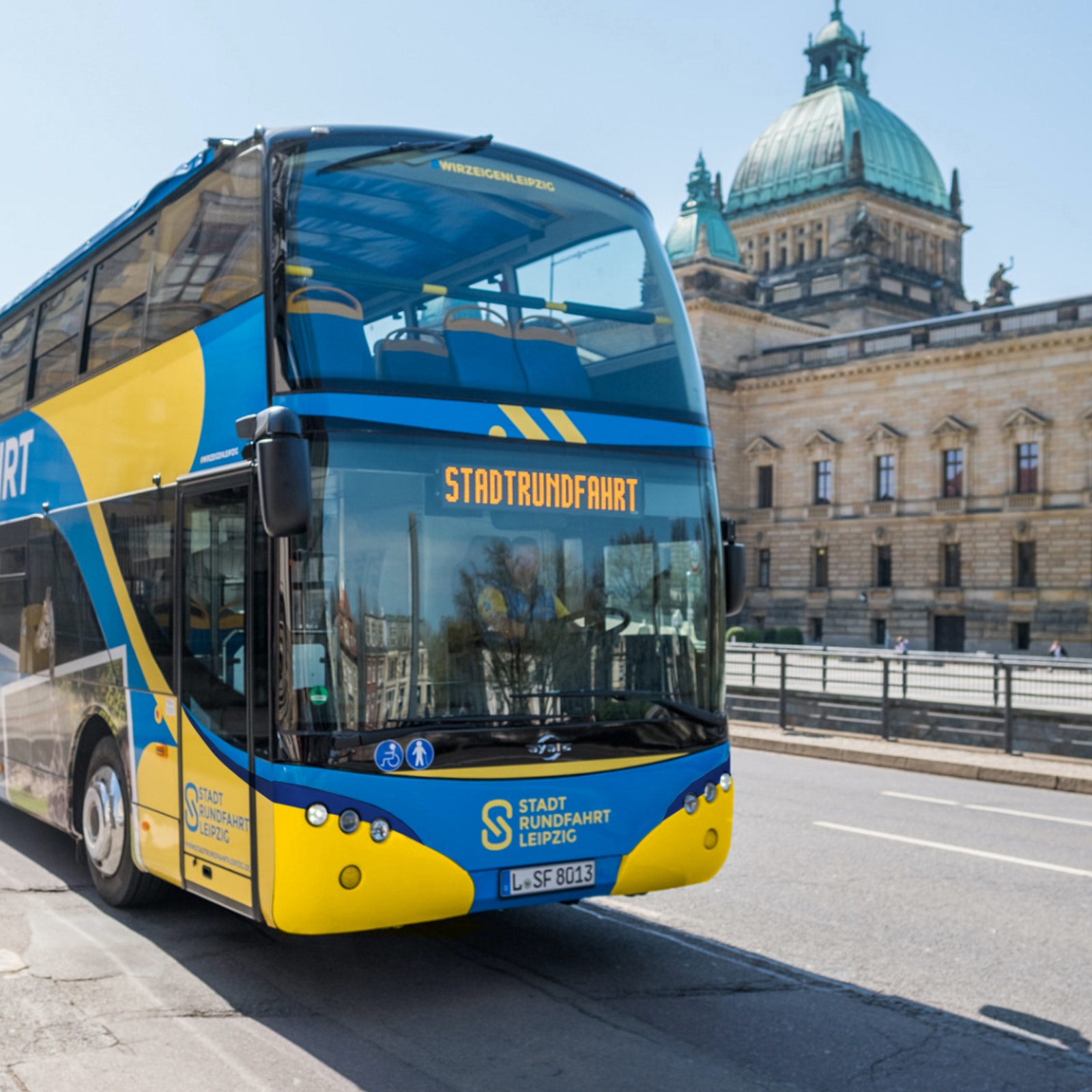 1-Day Hop-on Hop-off Bus Leipzig in Germany