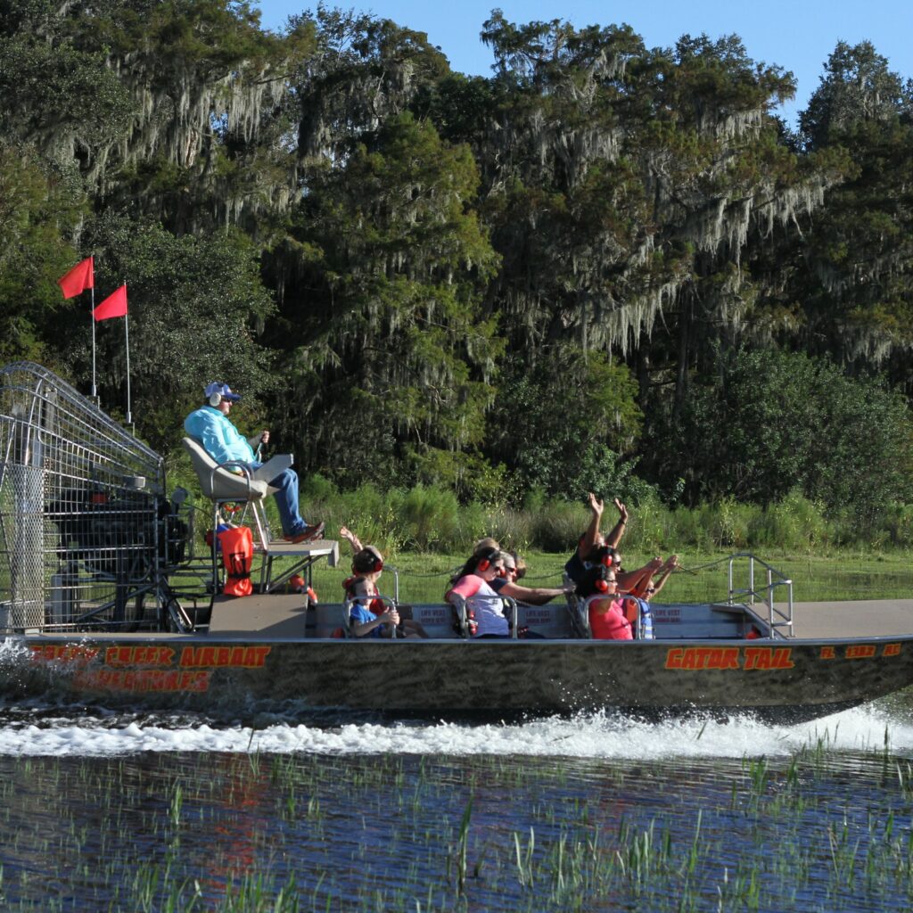 1-Hour Boggy Creek Airboat Tour at Southport Park in United States