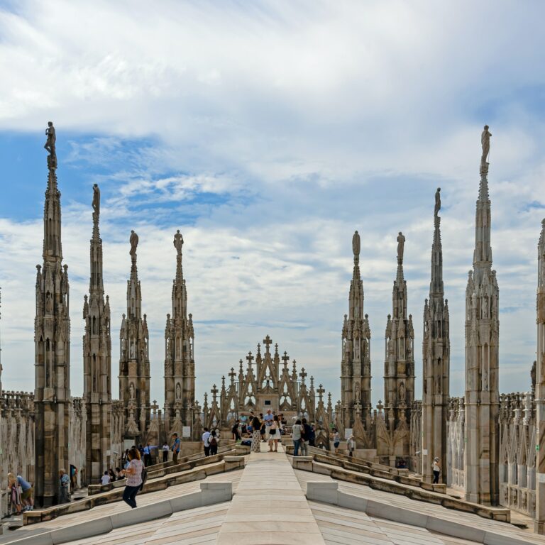 The Duomo di Milano: Rooftop in Italy