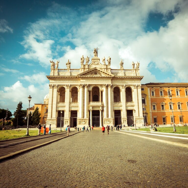 Lateran Complex (The Archbasilica of St. John Lateran) in Italy
