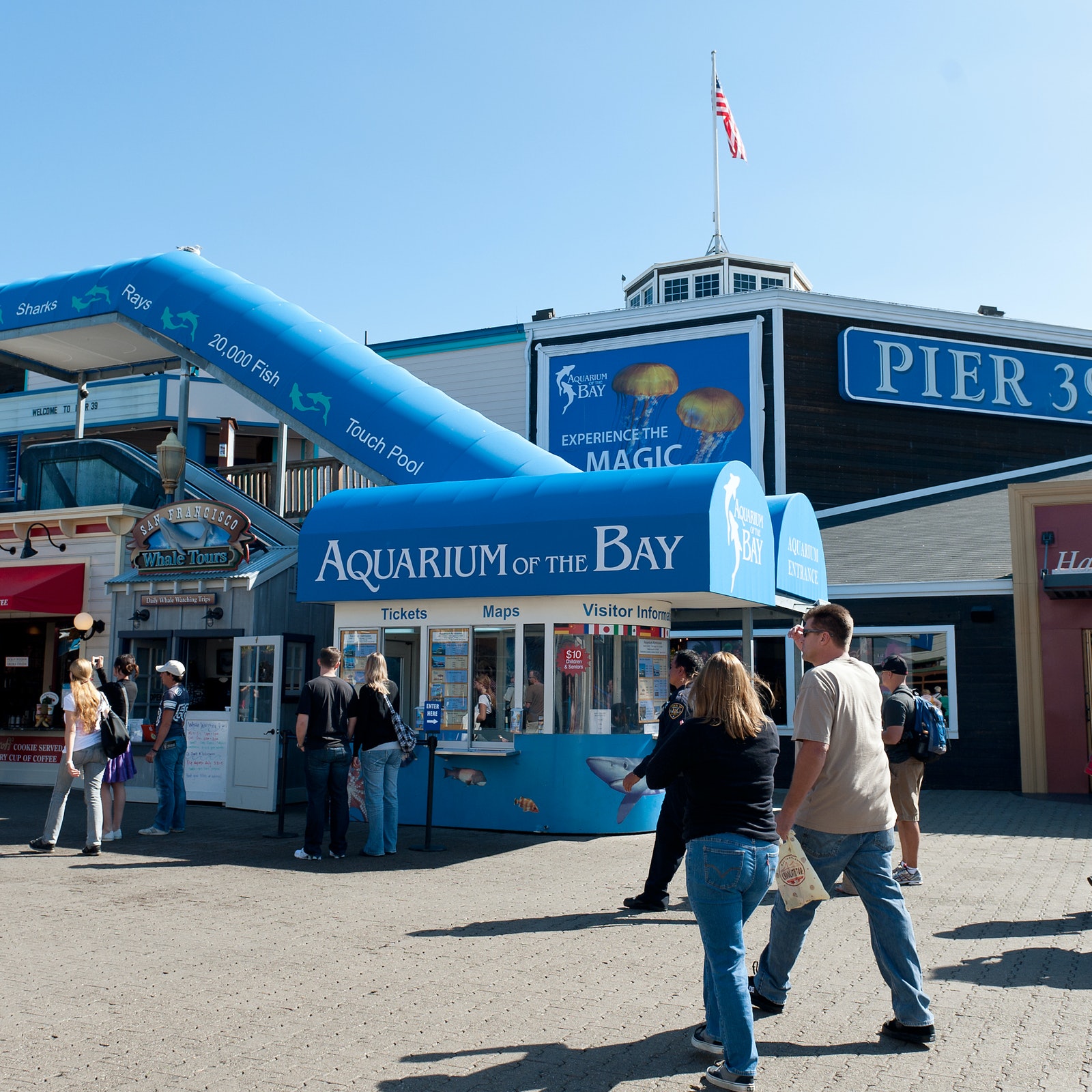 Aquarium of the Bay San Francisco in United States