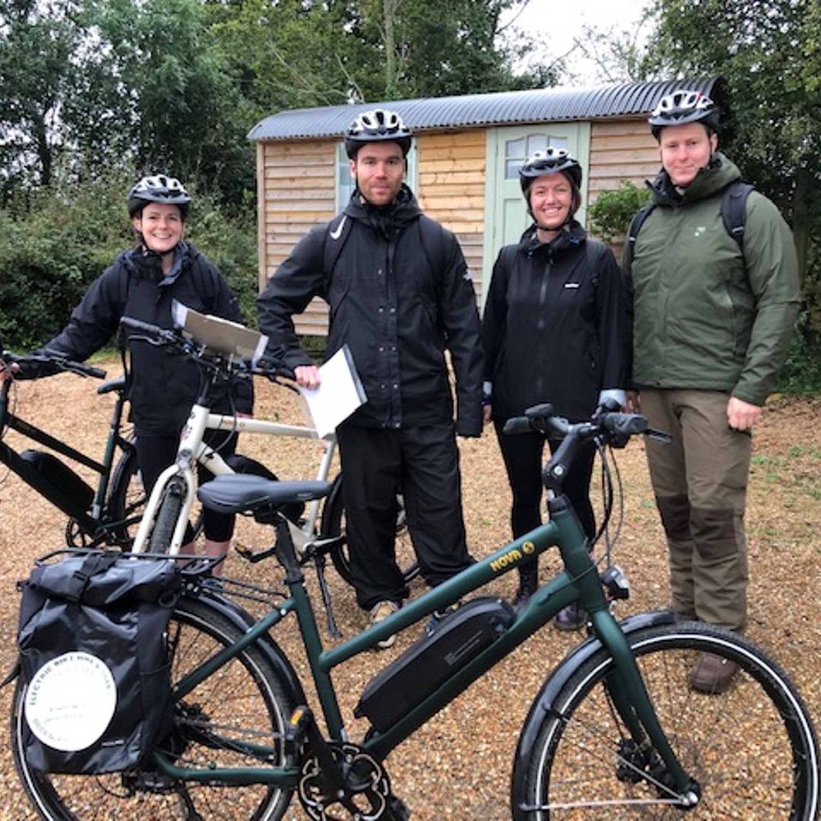 Electric bike self guided vineyard tour in United Kingdom