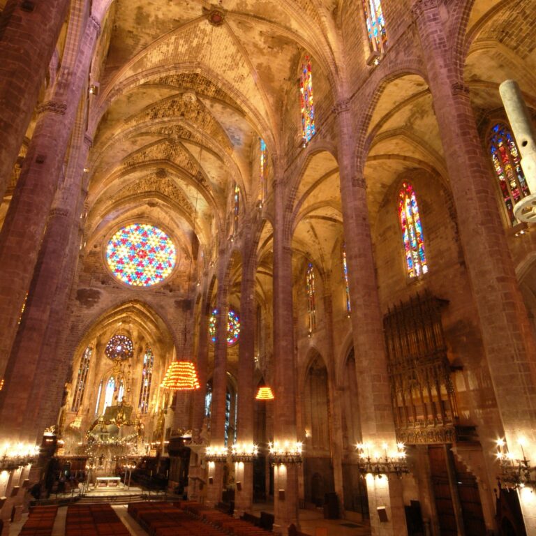 Mallorca Cathedral in Spain