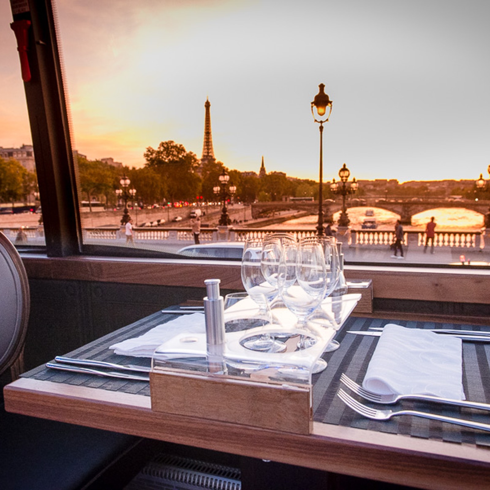 Gastronomic Dinner on the Bustronome (19:45) in France