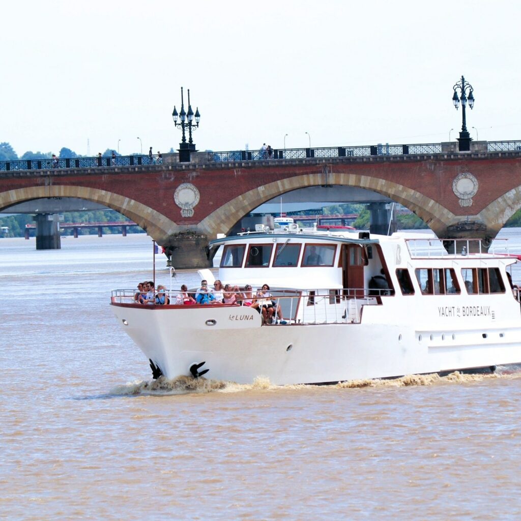 Bordeaux Narrated River Cruise + Champagne or Wine on Yacht de Bordeaux in France