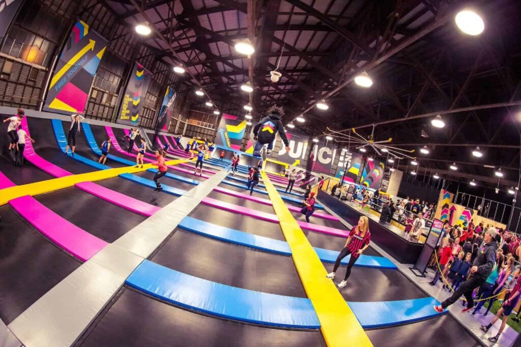 Bounce Indoor Trampoline Park in UK