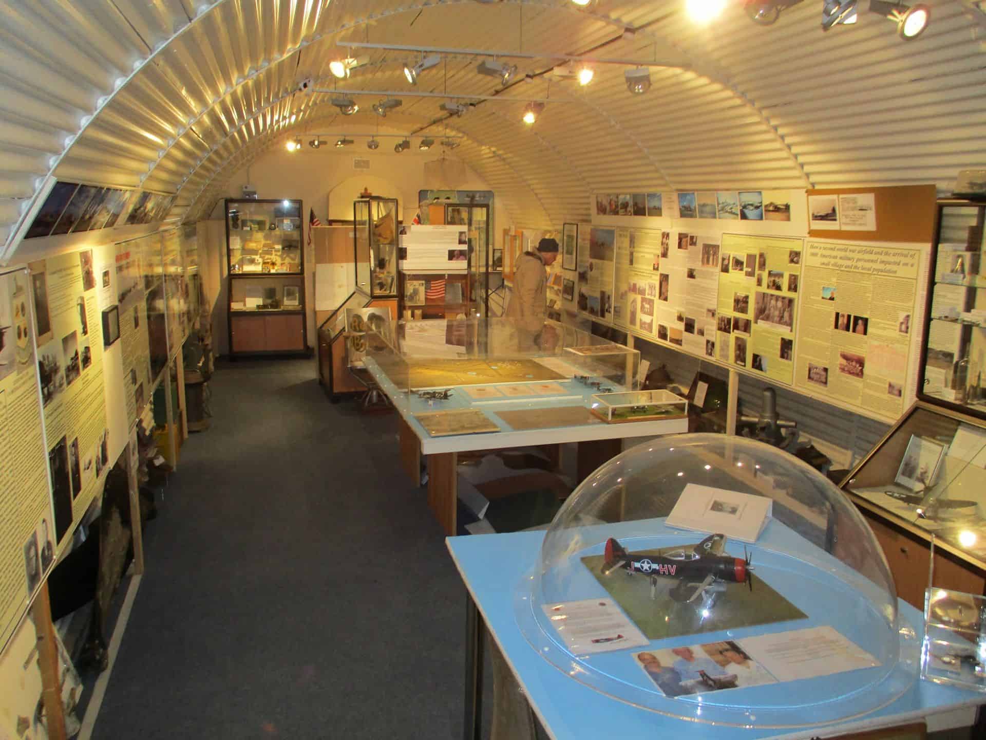 Boxted Airfield Museum in UK
