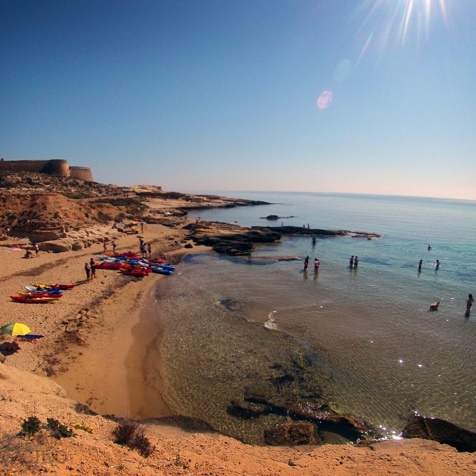 Cabo de Gata: Kayak and Cave Swimming Tour in Spain