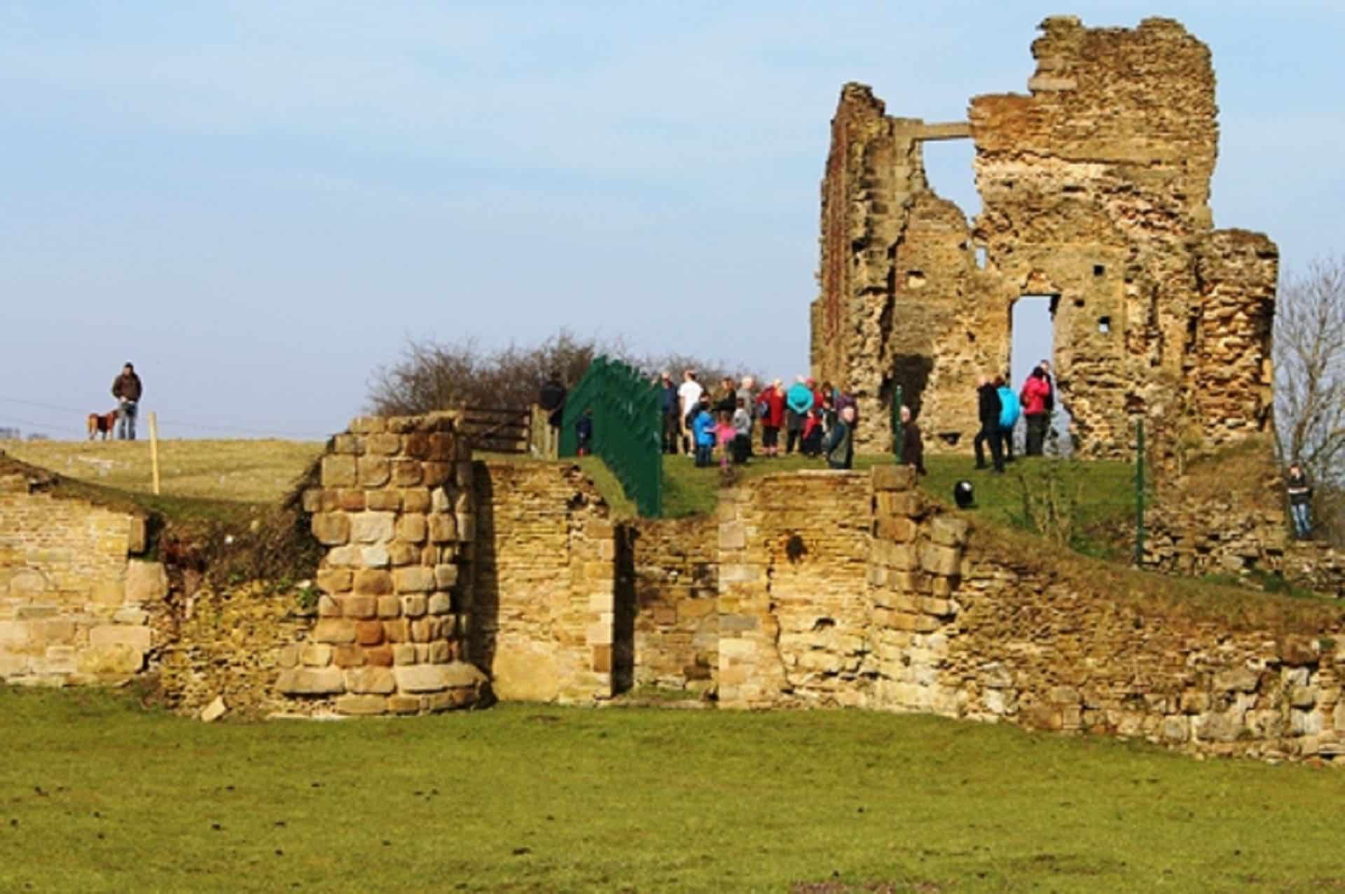 Codnor Castle in UK
