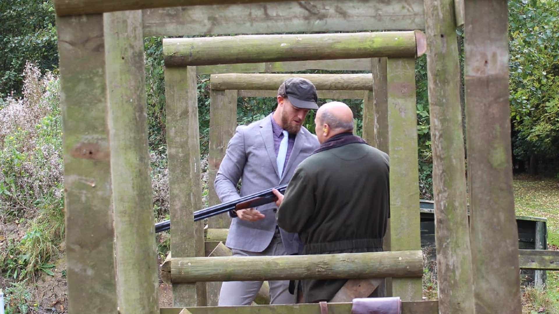 Courteenhall Shooting Ground in UK