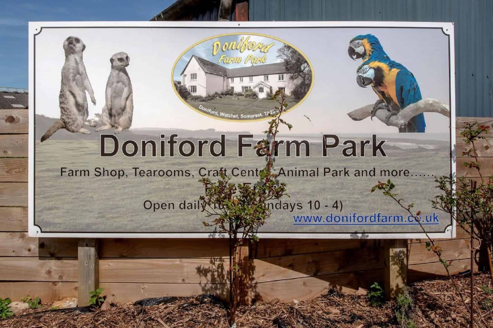 Doniford Farm Park in UK
