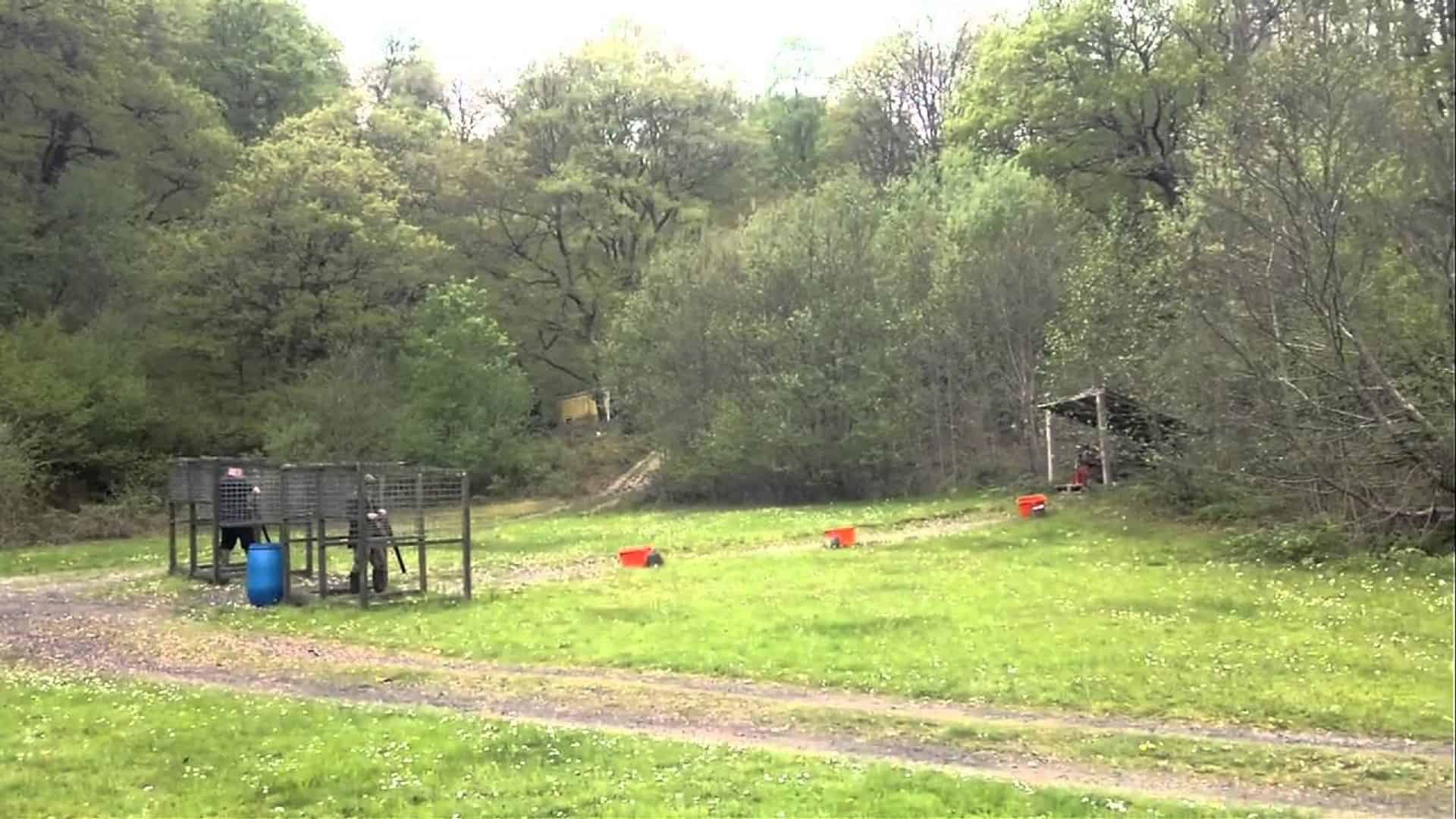 Dovey valley shooting ground in UK