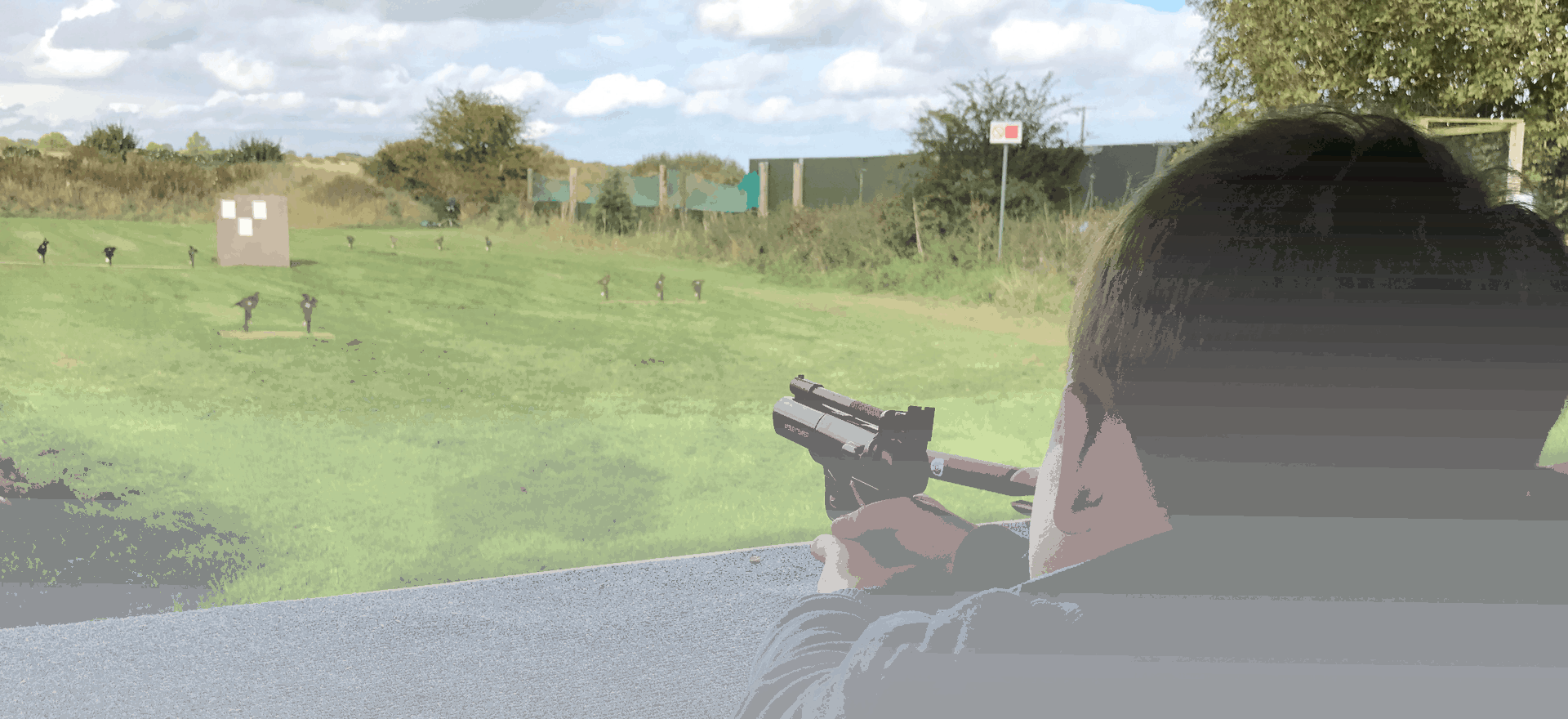 East of England Shooting Ground in UK