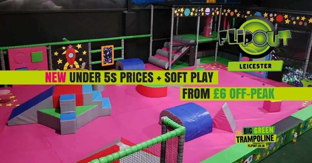 Flip Out Leicester in UK