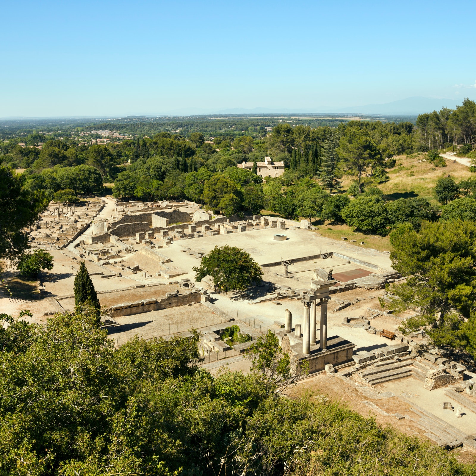 Glanum Archaeological Site in France