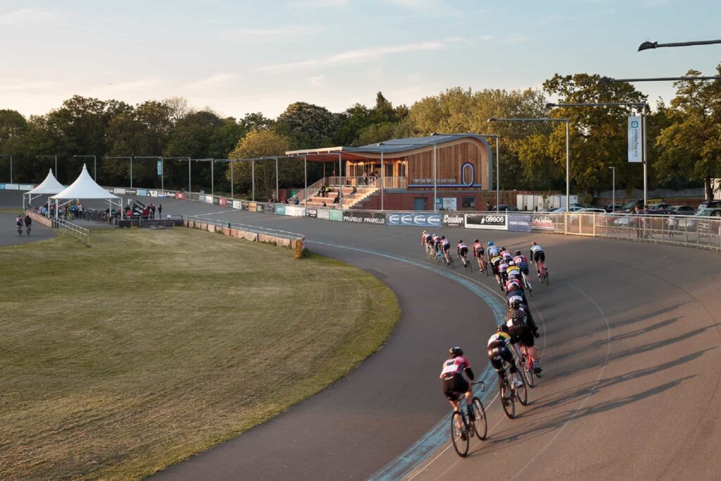 Herne Hill Velodrome in UK
