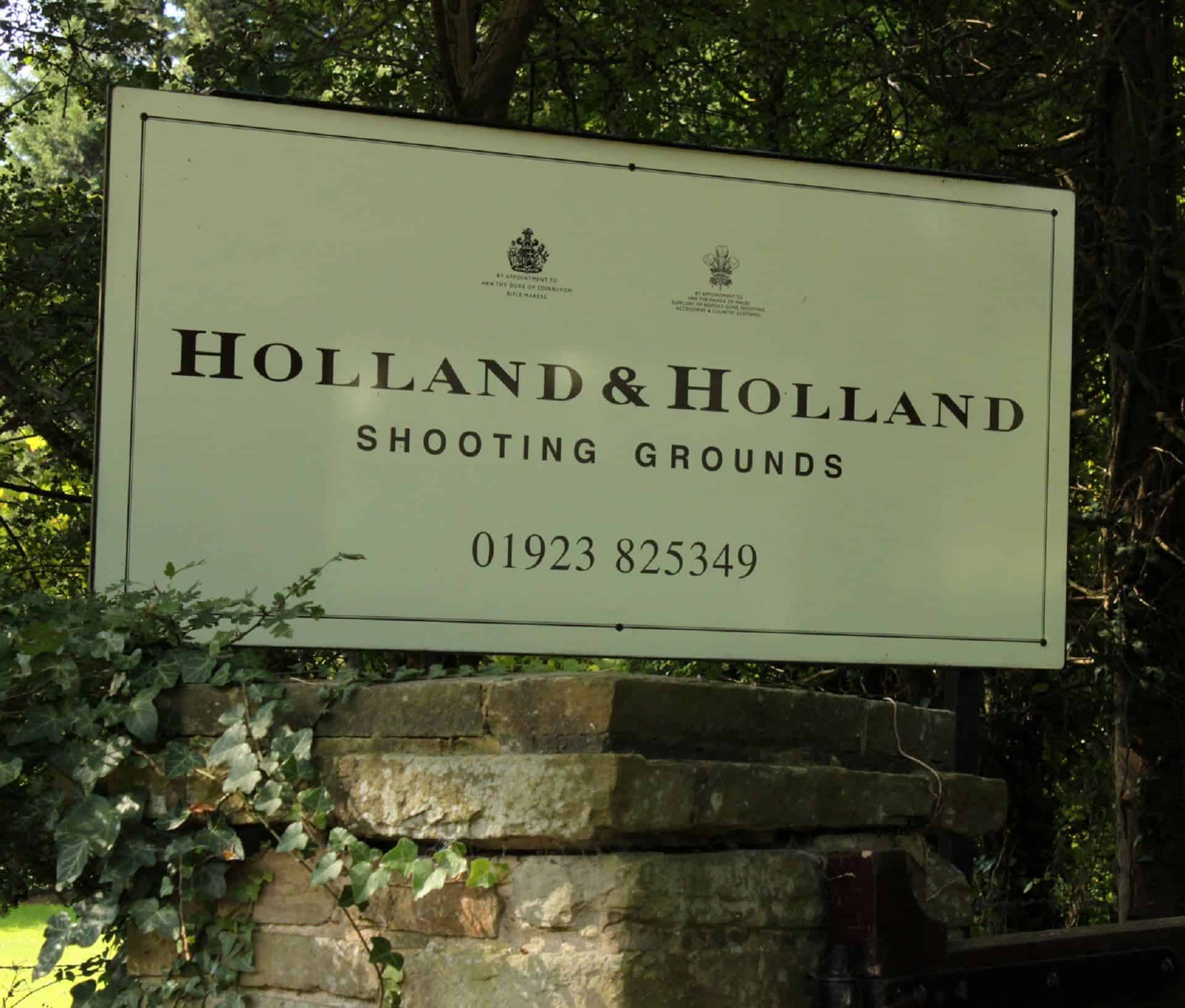 Holland & Holland Shooting Grounds in UK