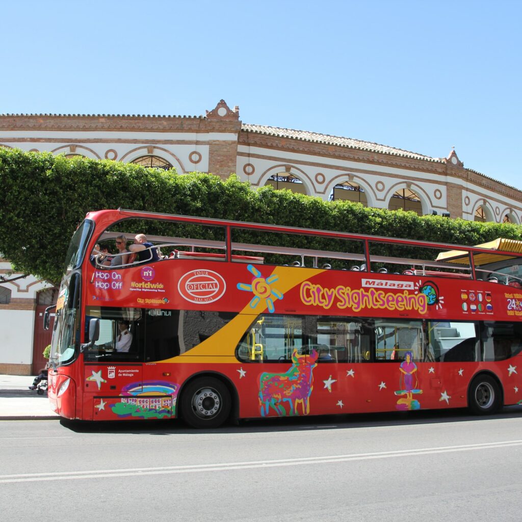 Hop-on Hop-off Bus Málaga in Spain