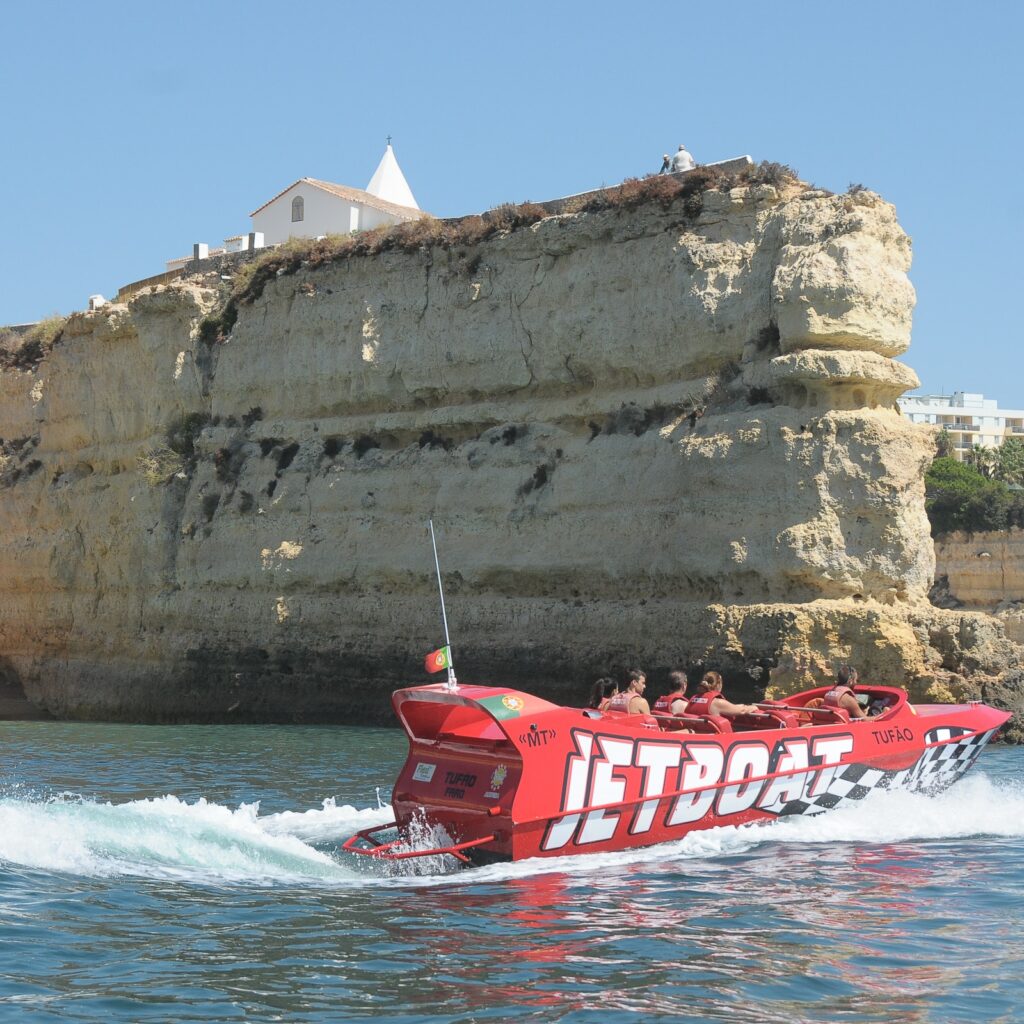 Jet Boat Ride in Albufeira in Portugal