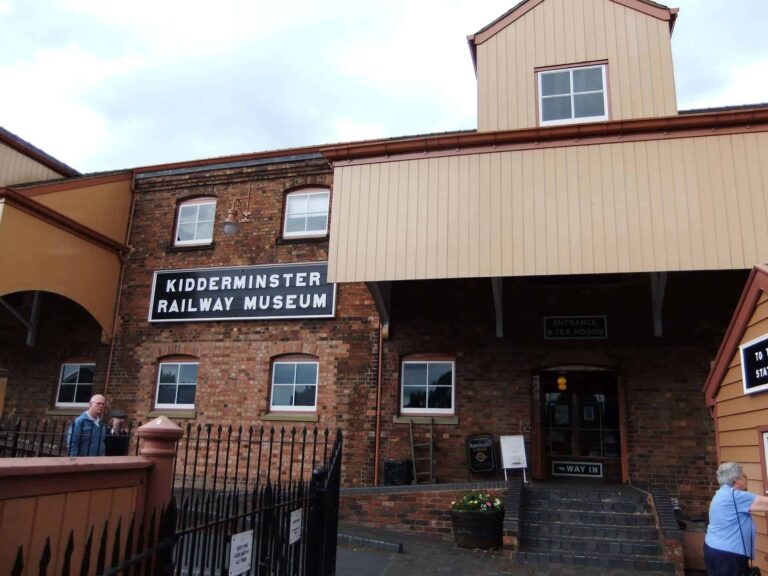 Kidderminster Railway Museum in UK