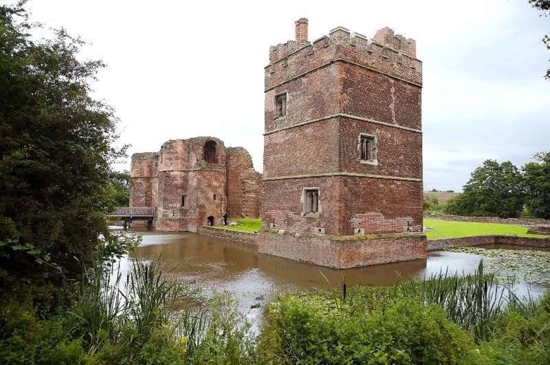 Kirby Muxloe Castle in UK