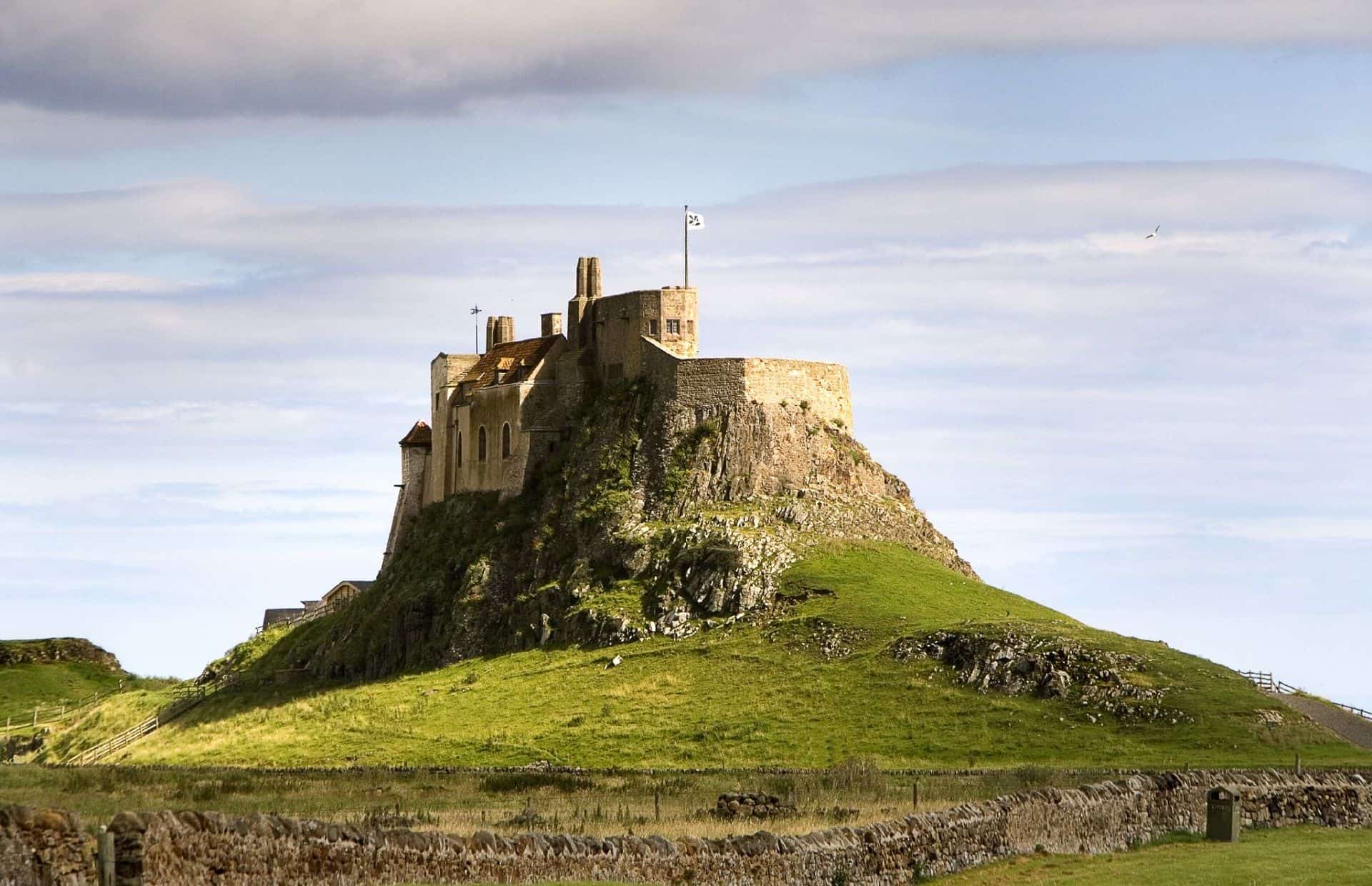 Lindisfarne Castle in UK