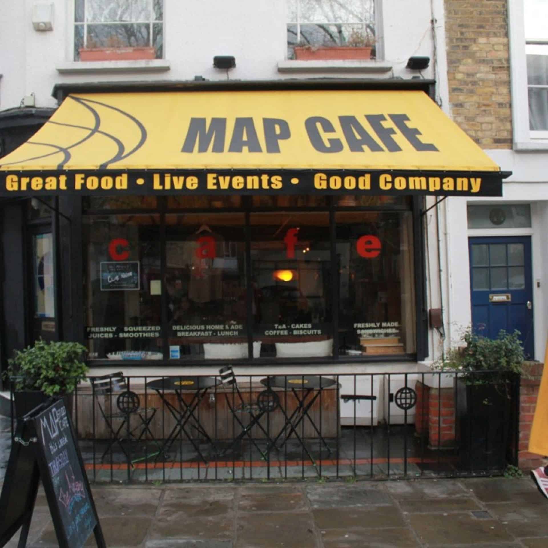 MAP Studio Cafe in UK
