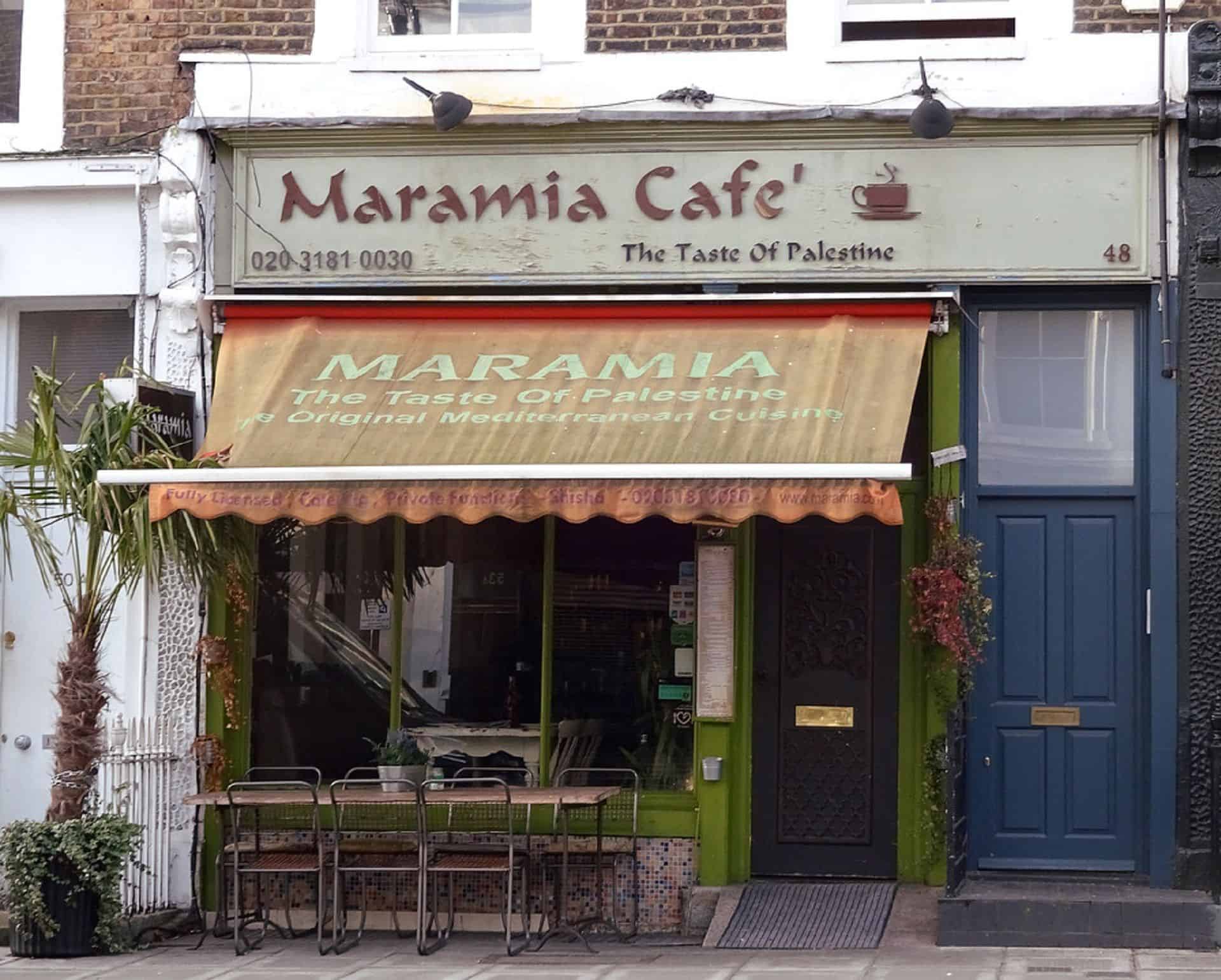 Maramia Cafe in UK