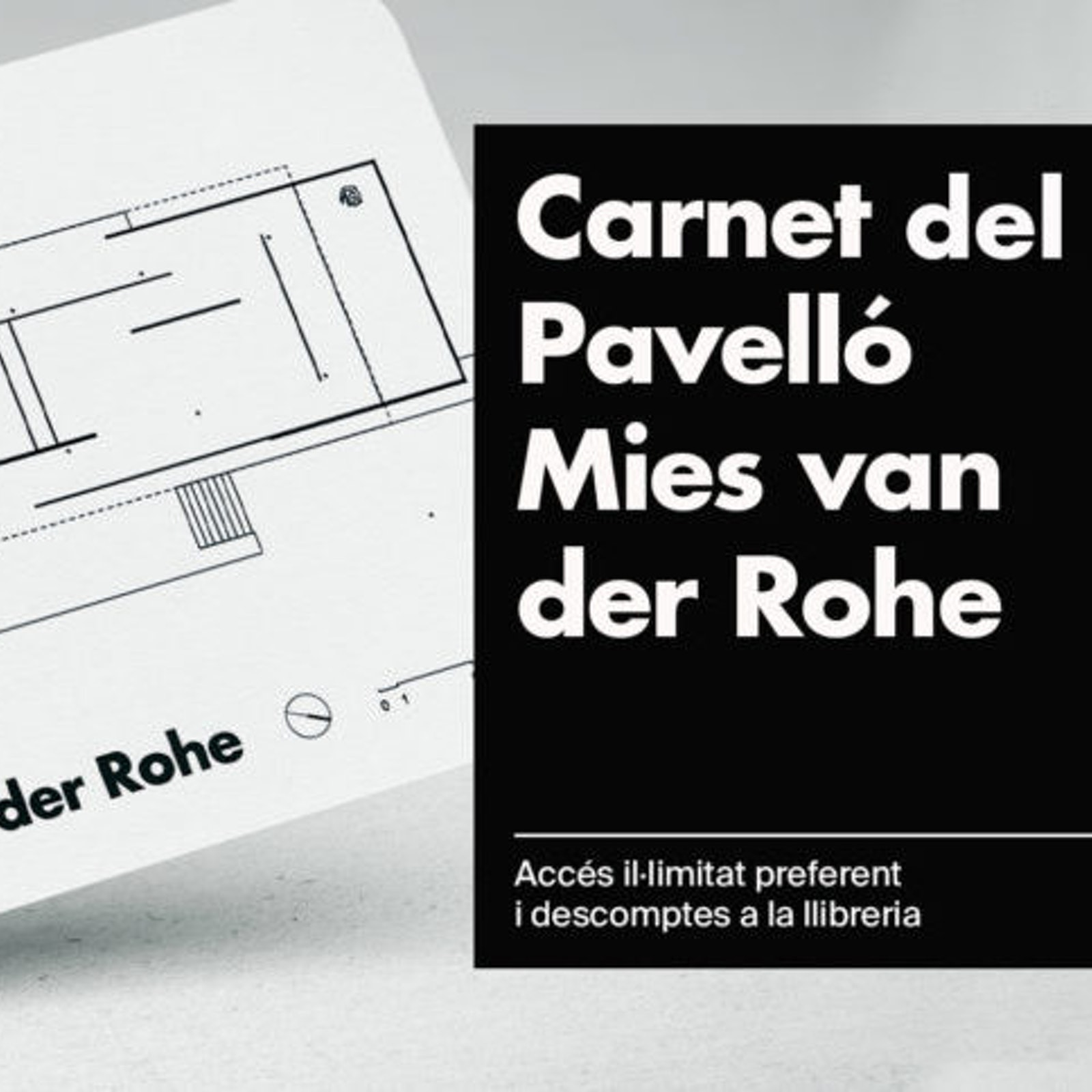 Mies van der Rohe Pavilion Card in Spain