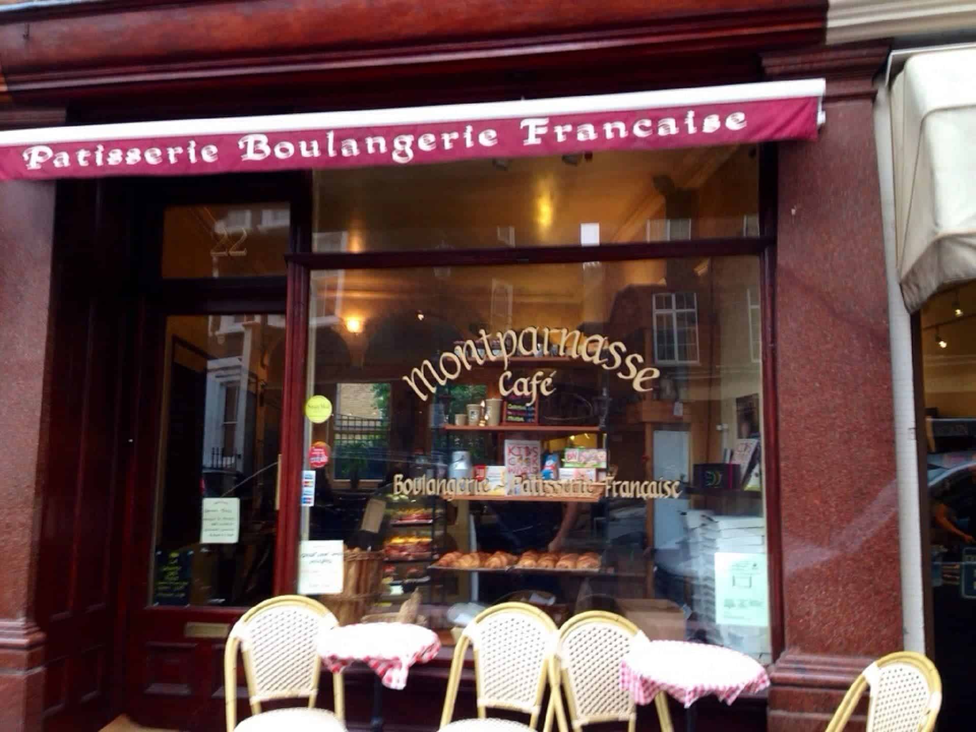 Montparnasse Cafe in UK