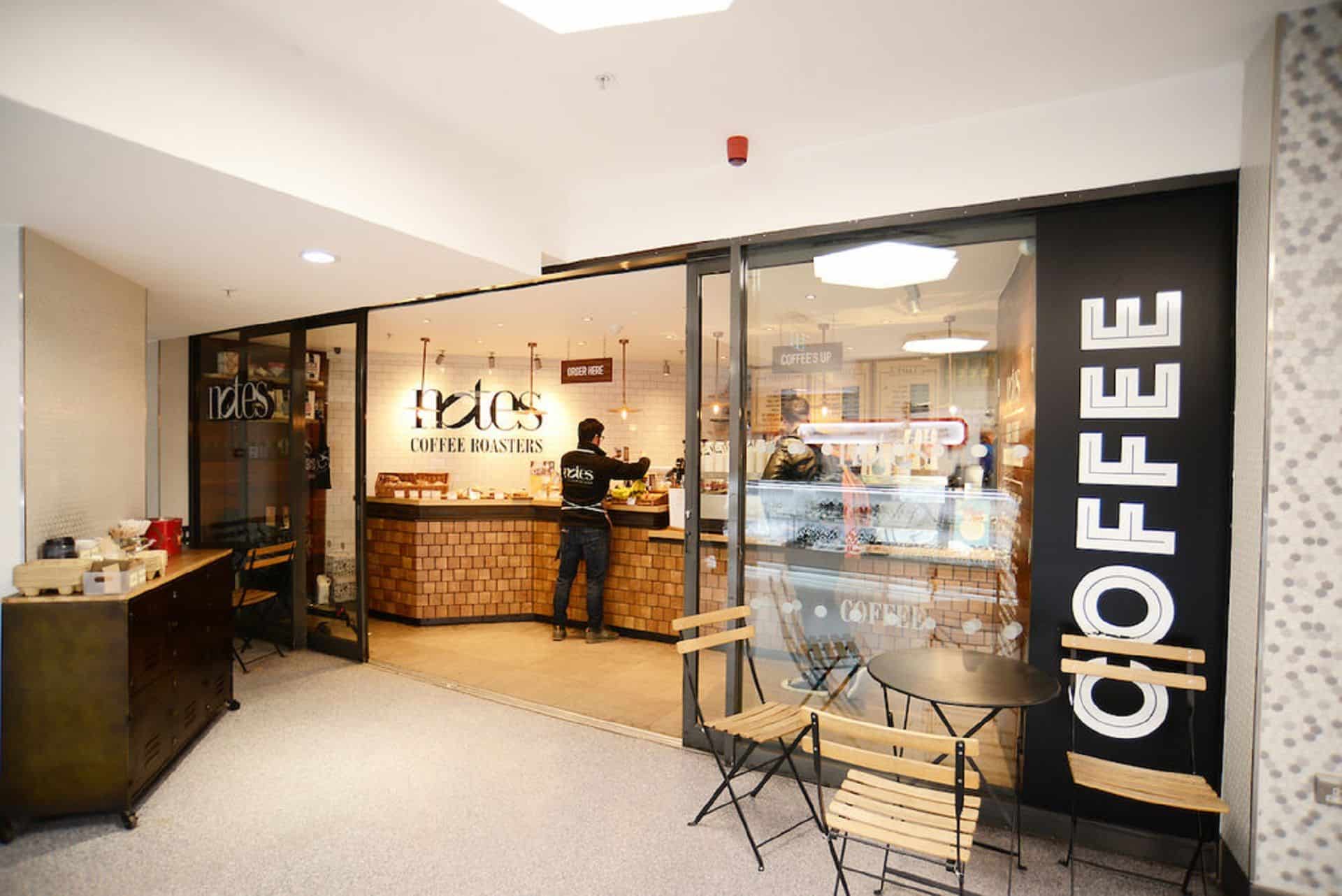 Notes Coffee Roasters & Bar in UK