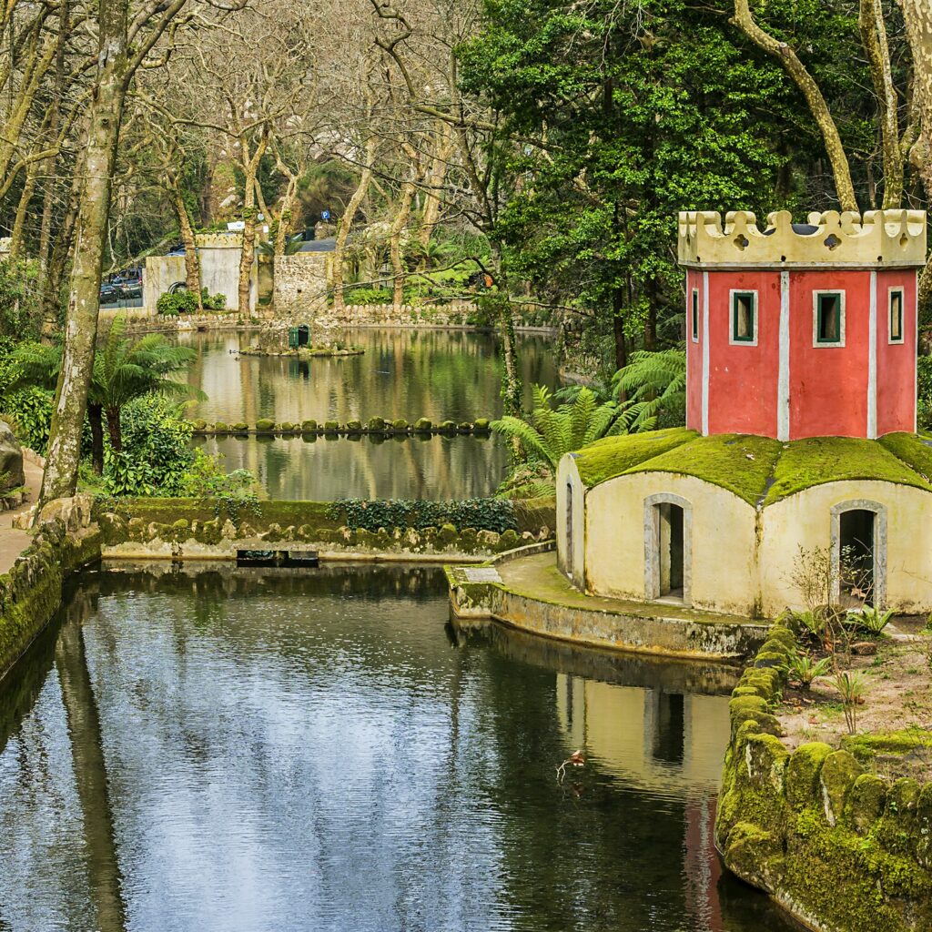 Pena Park in Sintra in Portugal