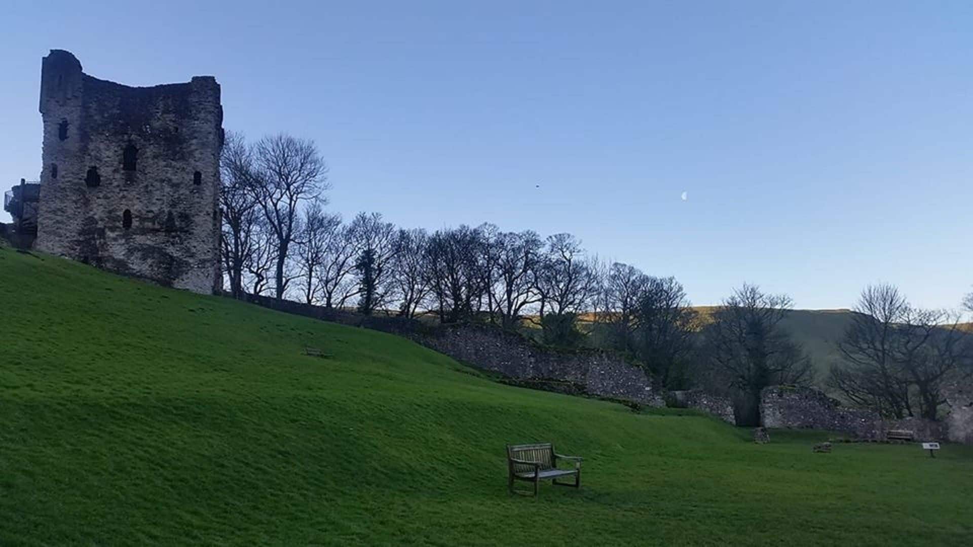 Peveril Castle in UK