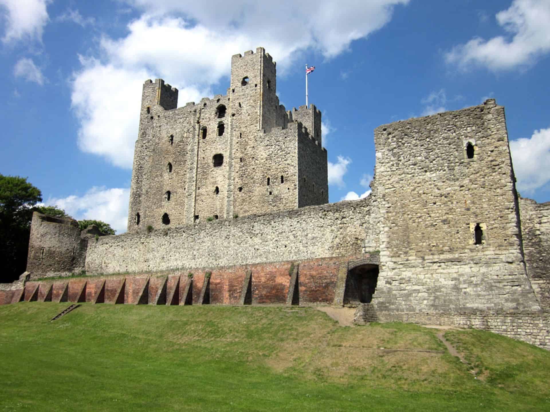 Rochester Castle in UK