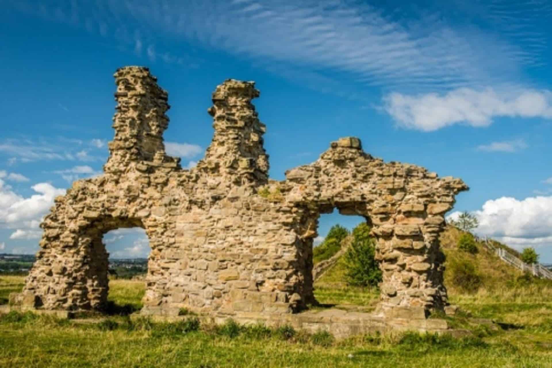 Sandal Castle in UK
