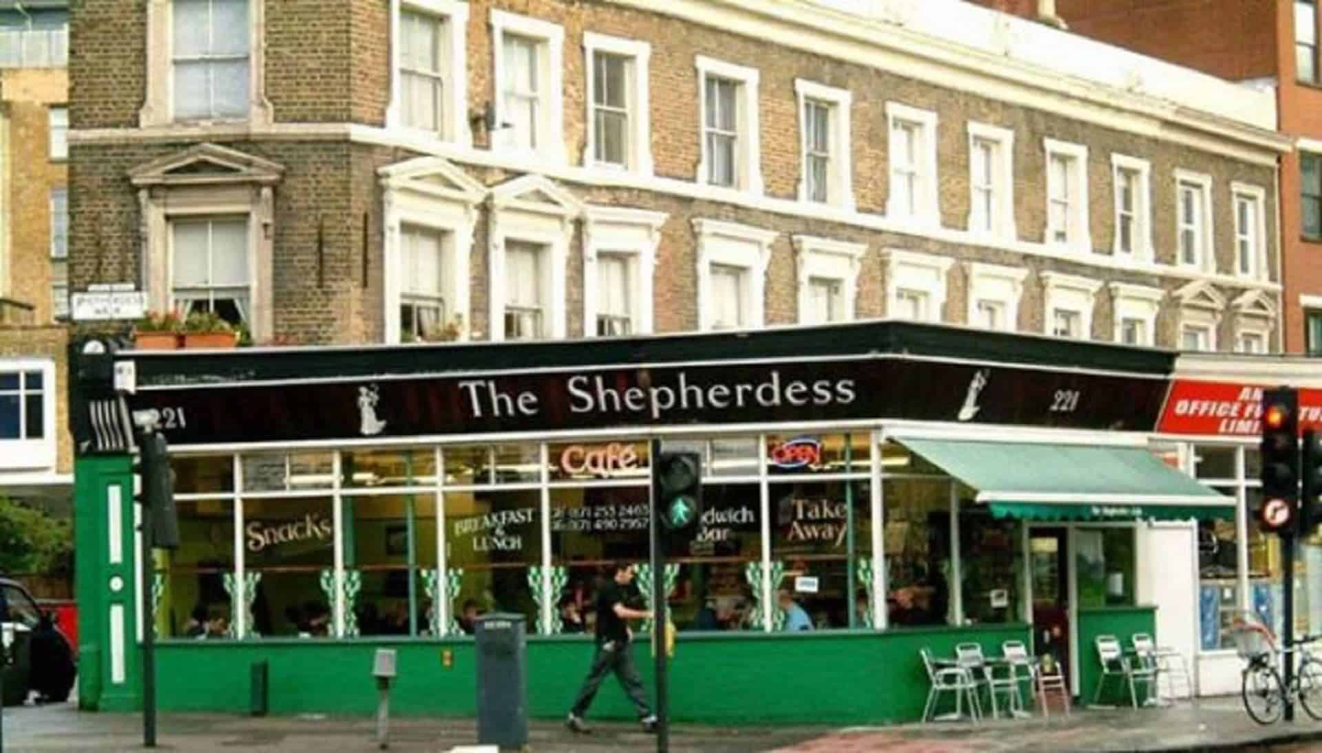 Shepherdess Cafe in UK