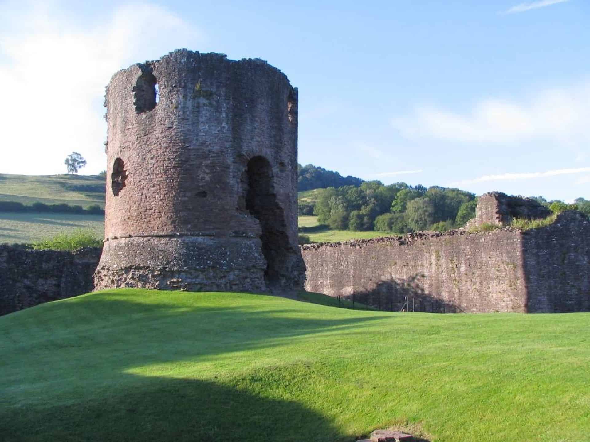 Skenfrith Castle in UK