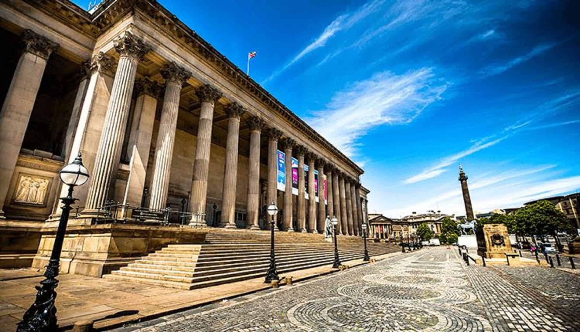 St George's Hall Liverpool in UK