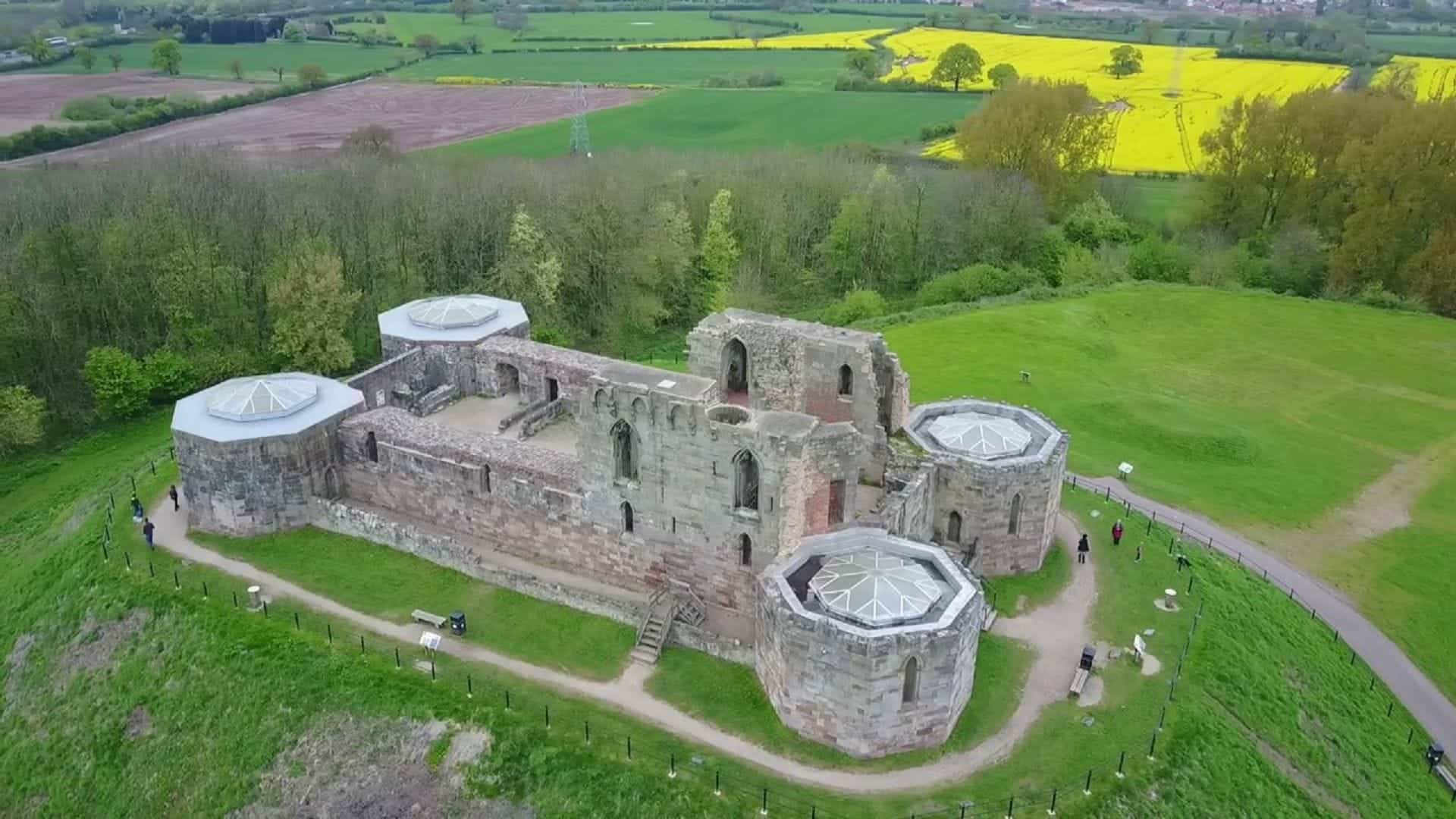 Stafford Castle in UK