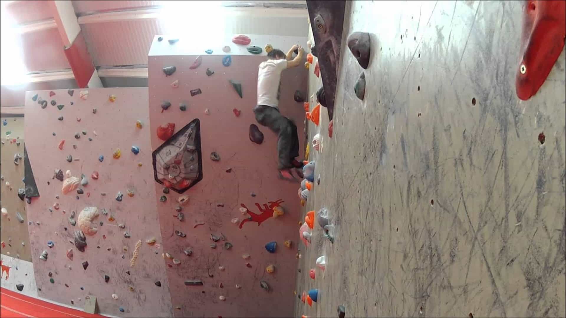 The Red Goat Climbing Wall in UK
