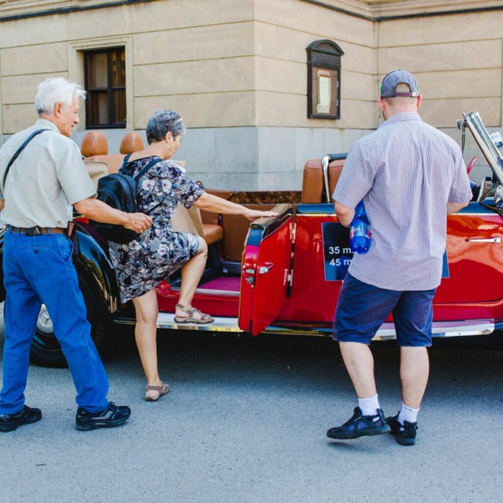 Vintage Car Tour in Prague in Czech Republic