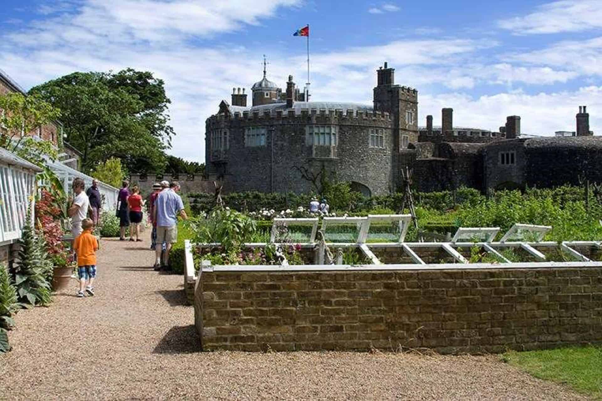 Walmer Castle and Gardens in UK